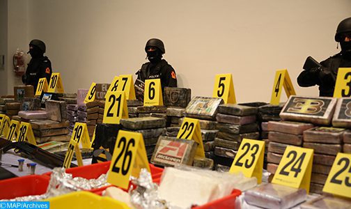 Tanger : mise en échec en coopération avec la DEA d'une tentative de trafic de 35 kg de cocaïne pure