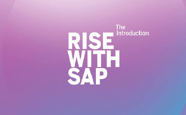SAP lance «Rise with SAP» 1 sap