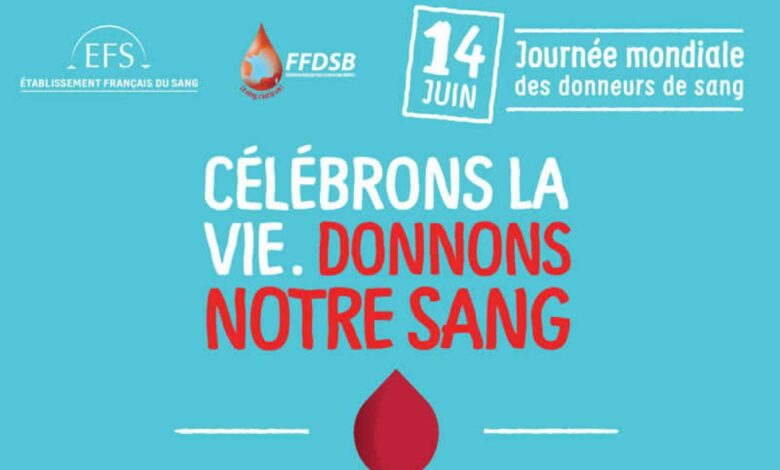Journée mondiale du donneur de sang