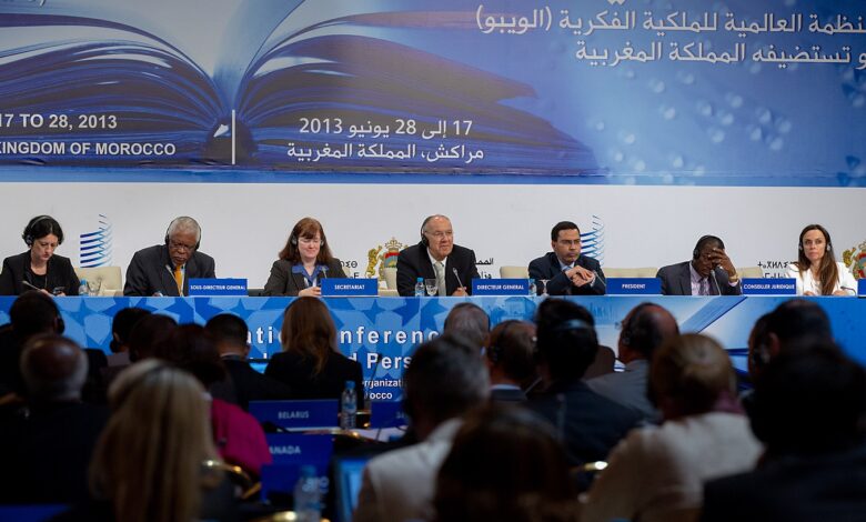 Conference du diplomatique de l OMPI a Marrakech au Maroc du 17 juin au 28 juin 2013