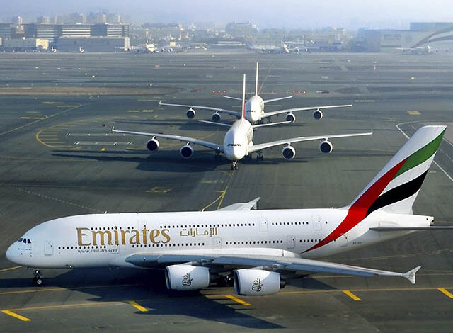 air journal Emirates A380 trois autres