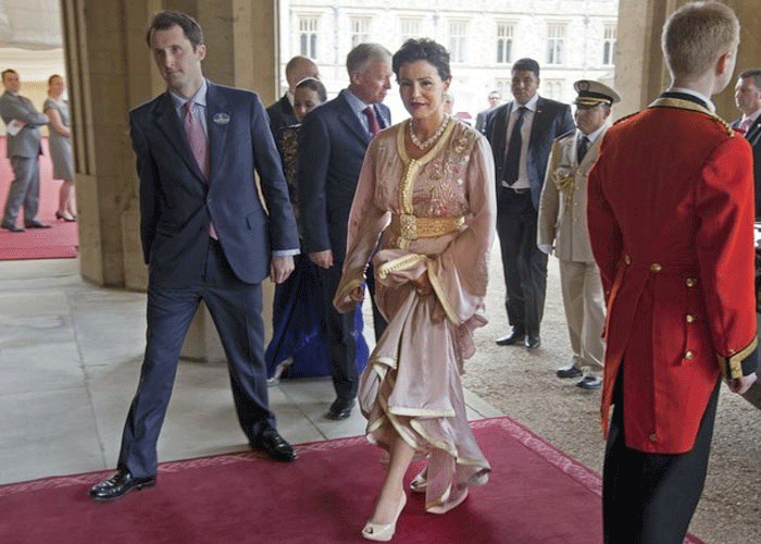 Couronnement du Roi Charles III arrivee a Londres de la princesse Lalla Meryem pour representer le roi Mohammed VI a la ceremonie