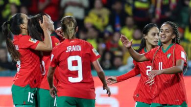 La joie des joueuses du Maroc a la Coupe du monde feminine 3 aout 2023 1684338