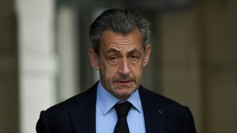 L ancien president Nicolas Sarkozy le 10 avril 2022 a Paris 1534019
