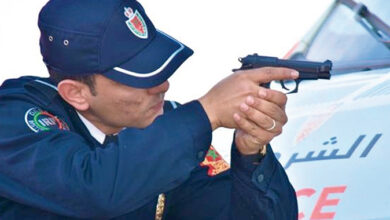 Police Maroc Pistolet