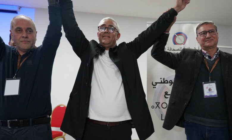 Abdelkebir Khchichine nouveau president du Syndicat national de la presse marocaine