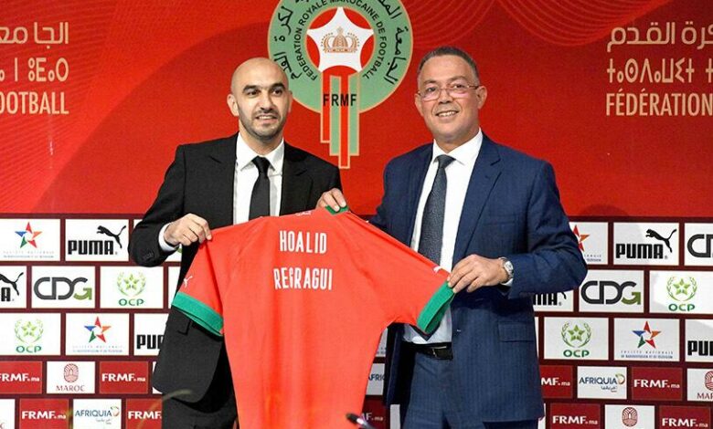 walid regragui seleccionador futbol marruecos federacion marruecos fouzi lejkaa 4