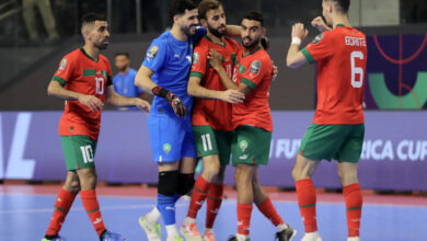 Le Maroc en finale de sa CAN Photo @CAFonline