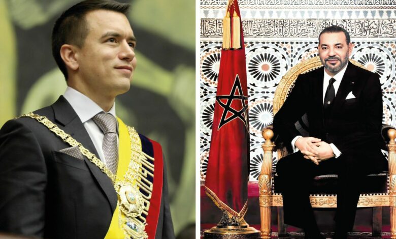 Bourita représente Sa Majesté le Roi à la cérémonie d’investiture du président de l’Équateur dans un contexte de rapprochement diplomatique croissant 1 1bb27825 1801 463f 8480 4a19f4771f2a