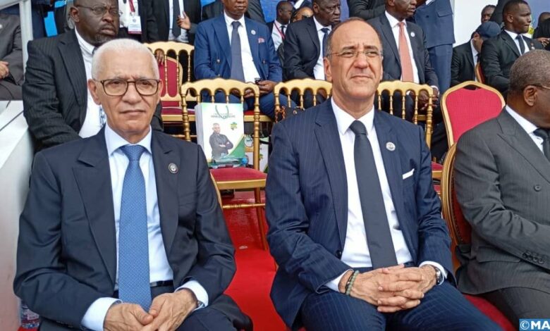 M. Talbi El Alami représente SM le Roi à la cérémonie d’investiture du Président élu de la République gabonaise 1 GqDOXM7XwAAJHqm