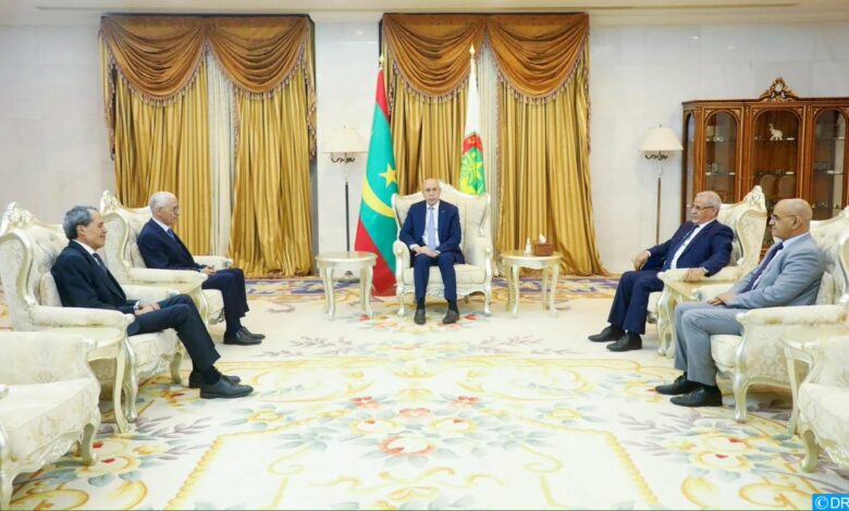 Le Président mauritanien reçoit le président de la Chambre des représentants 1 GqiDVftW8AEArtd