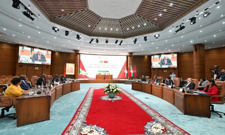 Tenue à Rabat de la 1ère session de la Commission Mixte de Coopération Maroc-Burundi 1 Gqv9Z1tWcAAogEZ