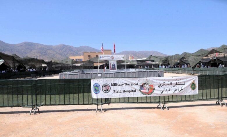 “African Lion 2025”: Déploiement d’un hôpital médicochirurgical de campagne dans la province de Tiznit 1 GrfouqIW8AAtFPS