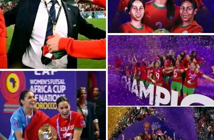 L’ère des réalisations : le futsal féminin marocain décroche l’or africain grâce à une stratégie gagnante 1 WhatsApp Image 2025 05 01 at 00.09.21