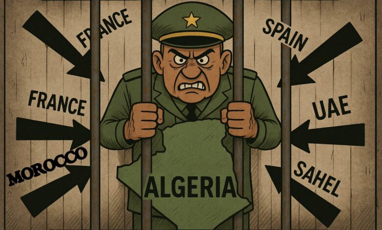 Le régime algérien sombre dans l’isolement… et sa diplomatie se transforme en un outil de l’hostilité régionale 1 WhatsApp Image 2025 05 03 at 23.41.13
