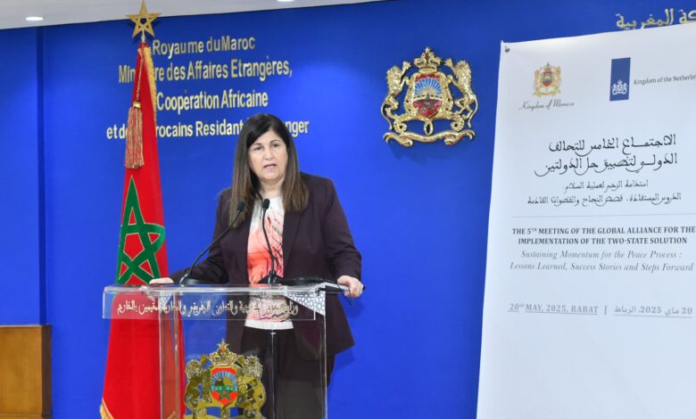 Une ministre palestinienne exprime ses remerciements à SM le Roi pour Ses efforts en soutien à la cause palestinienne et à la solution à deux États 1 WhatsApp Image 2025 05 20 at 20.07.10
