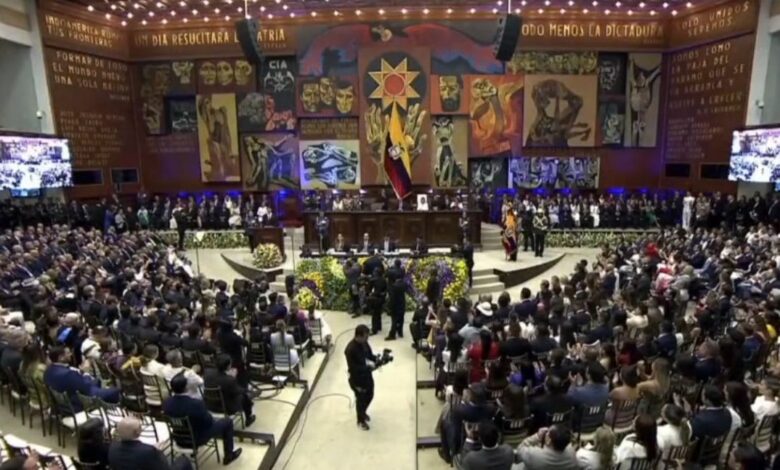 Après le revirement de l’Équateur sur la question du Sahara marocain… Absence remarquée d’une délégation officielle algérienne de haut niveau à l’investiture du président équatorien 1 WhatsApp Image 2025 05 24 at 21.05.39