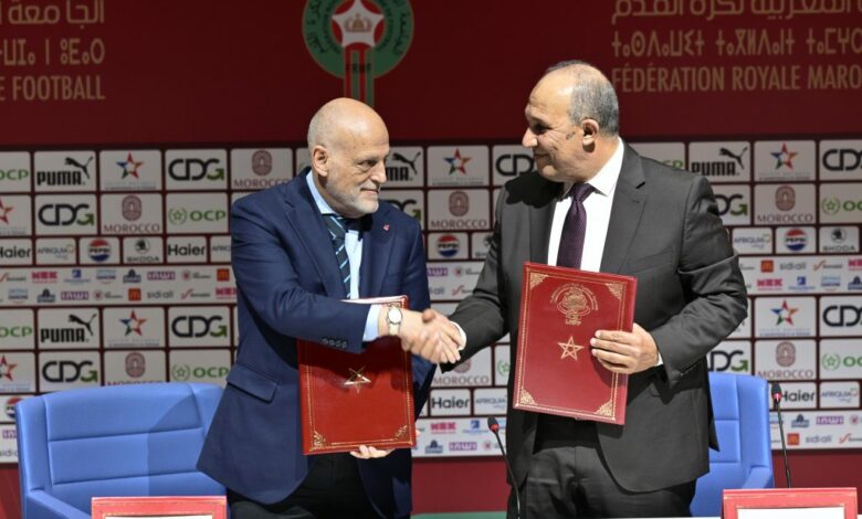 Salé: Partenariat entre la LNFP et LaLiga pour le développement durable du foot marocain 1 2 2 1024x713 1