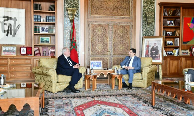 M. Bourita s’entretient à Rabat avec le président du groupe d’amitié France-Maroc au Sénat 1 GtQ7lUXXkAAn8Qd