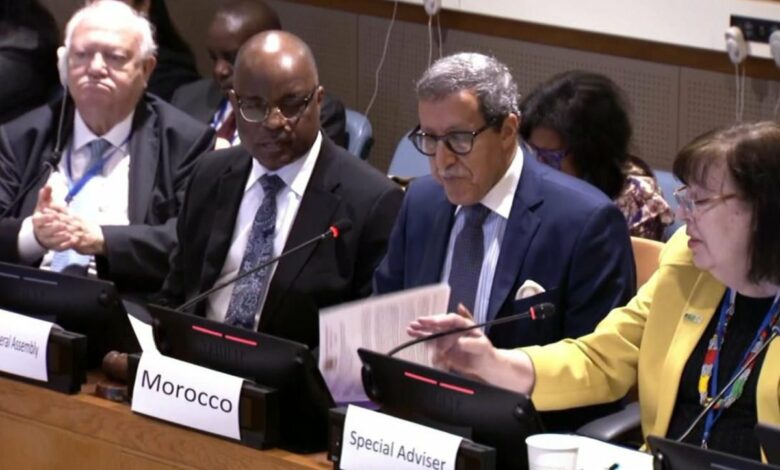 M. Hilale: L’engagement du Maroc contre le discours de haine est constant et irréfragable 1 Gto6YuKXQAAkiR8