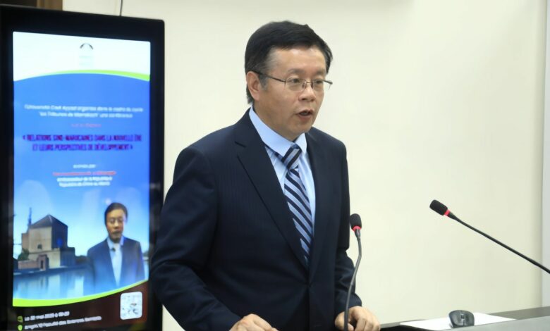 L’ambassadeur de Chine à Rabat esquisse depuis Marrakech les contours d’une nouvelle ère des relations sino-marocaines 1 WhatsApp Image 2025 06 02 at 23.38.09