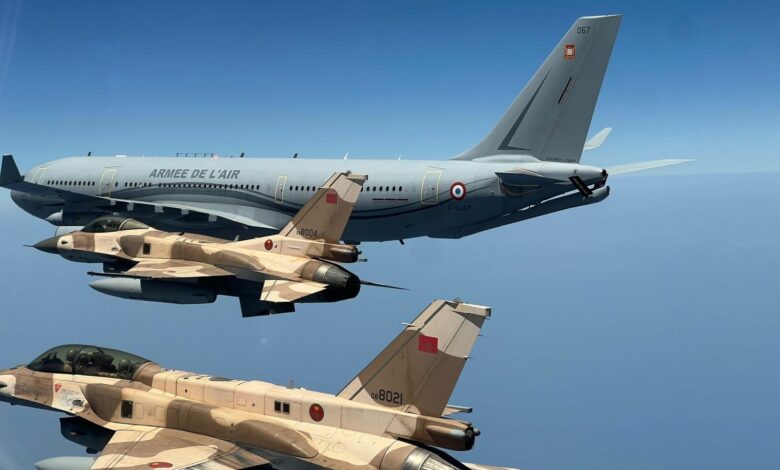 Des avions de chasse marocains et français mènent des manœuvres aériennes tactiques avancées 1 WhatsApp Image 2025 06 24 at 18.59.37