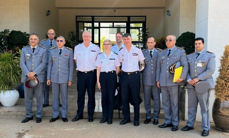 Une délégation militaire française en visite à Rabat pour renforcer la coopération en formation, recherche et innovation en médecine militaire 1 WhatsApp Image 2025 06 28 at 23.26.55