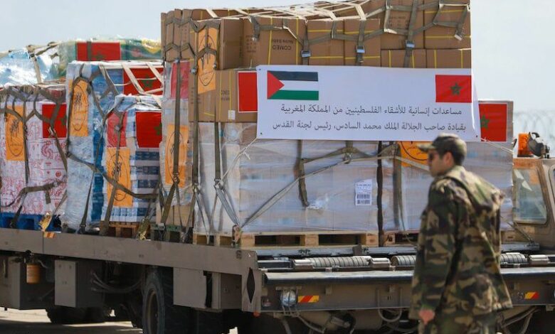 Plus de 40 tonnes d’aide et 2000 familles palestiniennes soutenues : le Maroc fait la différence dans l’appui à la cause palestinienne 1 c003a2f6 1cf1 45f9 b95c 3909e05db66c