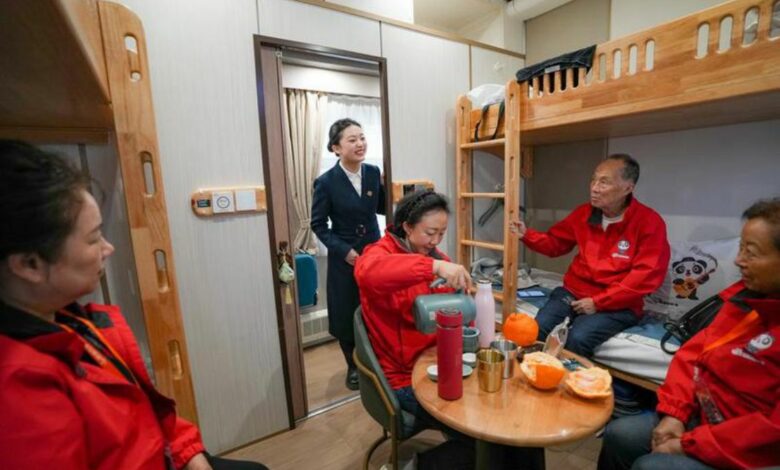Des trains touristiques dédiés aux personnes âgées stimulent l’économie argentée en Chine 1 6a7368dc 7b16 4c7c 8808 515b6bcdc6b2