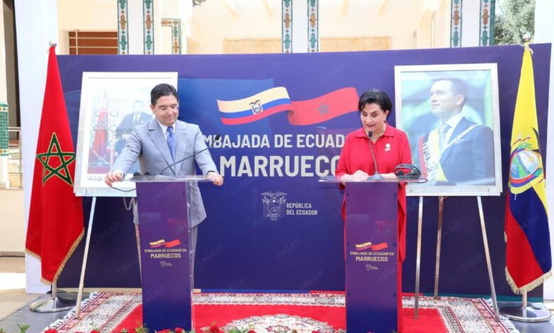 La République d’Equateur inaugure son Ambassade à Rabat 1 GvBot KXsAAjPu5