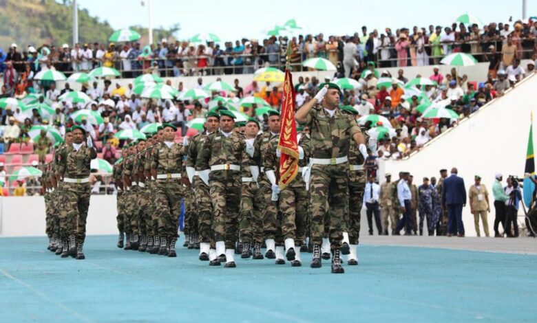 Participation d’un détachement des FAR aux festivités du cinquantenaire de l’indépendance de l’Union des Comores 1 GvLxZIrXkAAZYAs