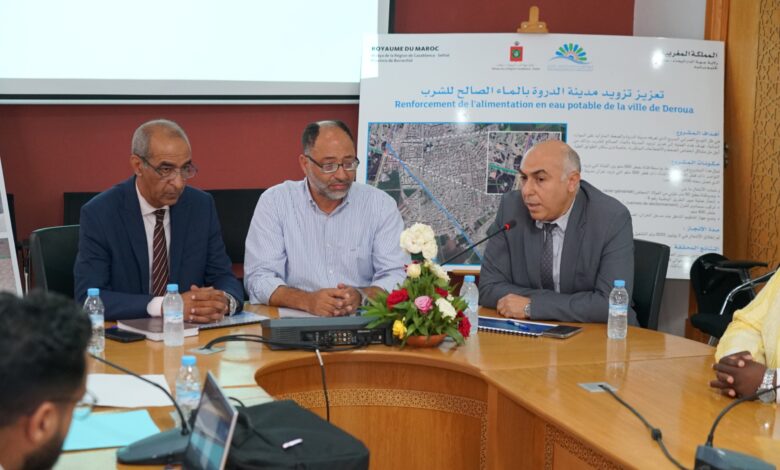 La SRM Casablanca-Settat améliore l’approvisionnement en eau potable de la ville de Deroua Grâce à une intervention rapide saluée par le Conseil communal 1 WhatsApp Image 2025 07 15 at 17.59.07 4