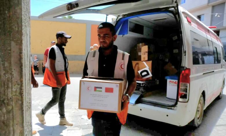 Maroc… le seul pays à fournir une aide humanitaire directe aux Palestiniens, sans intermédiaires et dans la dignité sur le terrain 1 77c42f96 0f6d 423a bd22 c6b3093650a9