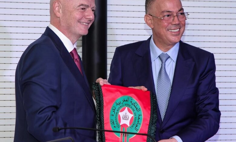 Le président de la FIFA Gianni Infantino : Le soutien du Roi Mohammed VI a fait du Maroc un modèle mondial du football 1 873ba038 7d95 4b4c b5e2 160fe6c87fc8