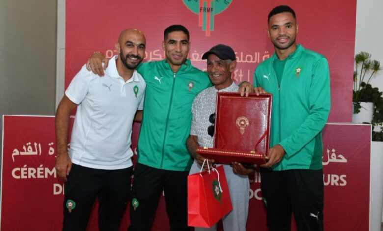 La FRMF rend hommage aux anciens internationaux de la Ligue Rabat-Salé-Kénitra 1 G0BVEfMXQAEA hH