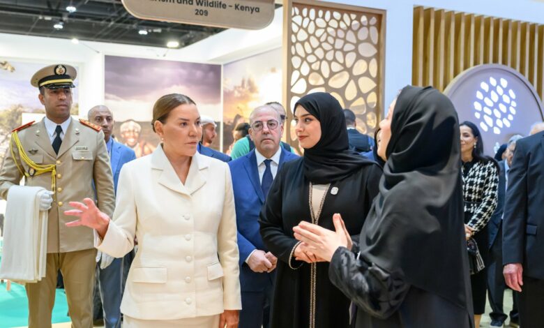 SAR la Princesse Lalla Hasnaa participe à Abou Dhabi, en tant qu’invitée d’honneur, au Congrès Mondial de la Nature de l’UICN 1 G22BjSbWcAATVCn