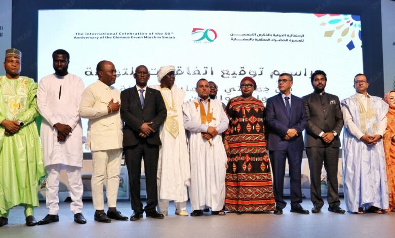 Les communes d’Es-Semara et d’Amgala signent des accords de jumelage avec des villes internationales 1 G4mw2HWXoAAS2cx 1