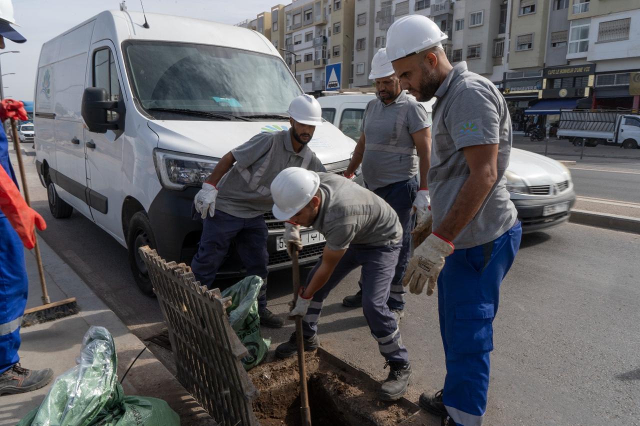 La SRM Casablanca-Settat en ordre de bataille pour la saison pluviale 2 SRM CS Curage 3