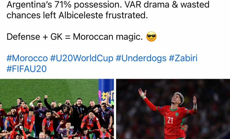 CGTN (Chine) : Séisme footballistique mondial — Le Maroc sacré champion du monde U20 après sa victoire sur l’Argentine 1 WhatsApp Image 2025 10 20 at 21.40.57