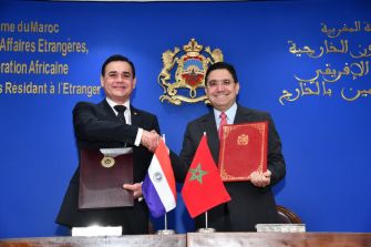 Le Maroc et le Paraguay ont franchi une nouvelle étape dans leur coopération, en adoptant une Communiqué conjoint, destinée à structurer et accélérer la mise en œuvre de projets communs. 1 WhatsApp Image 2025 10 29 at 14.48.34