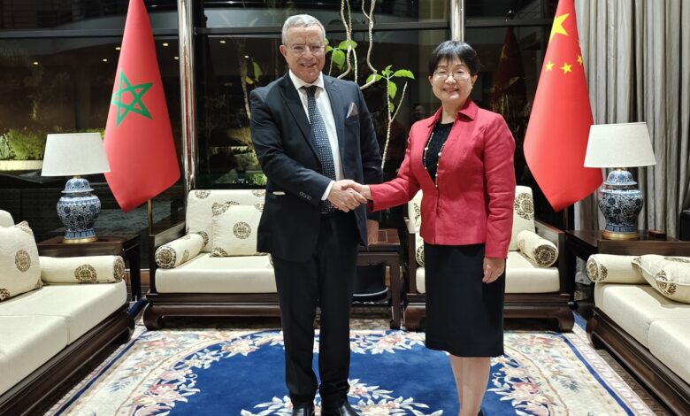 L’ambassadrice de Chine à Rabat rencontre Mohamed Oujar et des membres influents du RNI 1 584420727 841702571678669 1938138270711417521 n