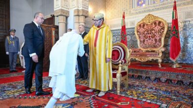 SM le Roi reçoit les nouveaux walis et gouverneurs nommés au niveau de l’Administration territoriale 3 G47UOqIWcAAx8tv