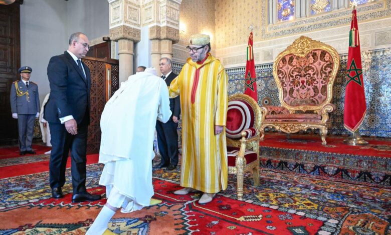 SM le Roi reçoit les nouveaux walis et gouverneurs nommés au niveau de l’Administration territoriale 1 G47UOqIWcAAx8tv