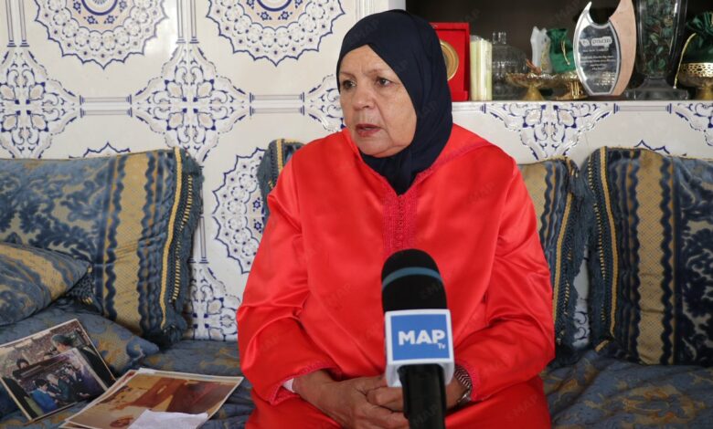 Charifa Meskaoui : plus qu’une championne, un symbole de la Marche Verte 1 G5FGp0tWQAAPXME