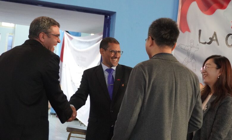 Abderrahmane Sennaghi reçoit un doctorat honorifique pour ses efforts de coopération sino-africaine 1 WhatsApp Image 2025 11 30 at 12.51.42