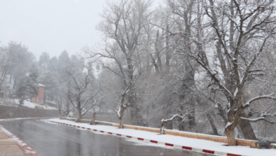 Chutes de neiges, averses parfois orageuses avec grêle et fortes rafales de vent de mardi à jeudi dans plusieurs provinces du Royaume (Bulletin d’alerte) 5 G8Spgx XUAUGMkH