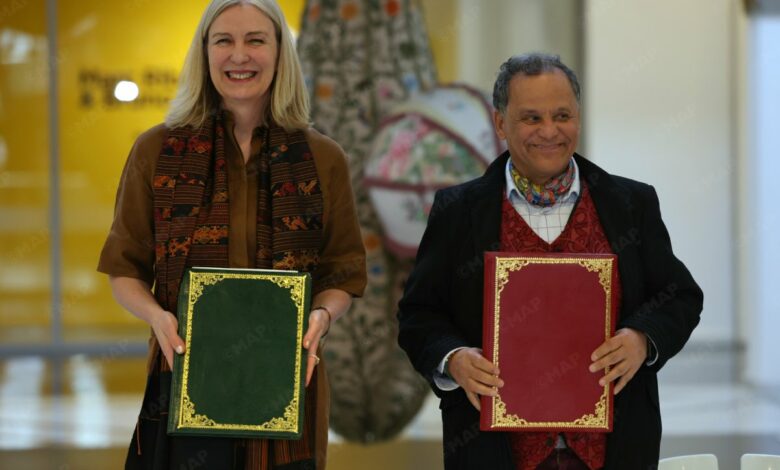 Rabat : La FNM et la Fondation du patrimoine culturel prussien signent une convention de coopération 1 G uduHfXMAE0BLb