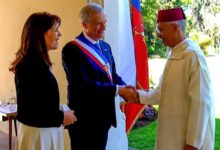 Rachid Talbi El Alami represente SM le Roi a la ceremonie dinvestiture du nouveau president chilien