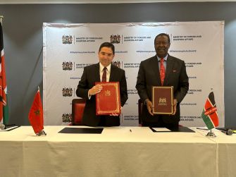 The Minister of Foreign Affairs, African Cooperation and Moroccan Expatriates, Mr. Nasser Bourita, and the Prime Cabinet Secretary and Cabinet Secretary for Foreign and Diaspora Affairs of the Republic of Kenya, Dr. Musalia Mudavadi, co-chaired, on Thursday in Nairobi, the ministerial session of the Joint Cooperation Commission between the two countries. 1 WhatsApp Image 2026 04 09 at 3.26.55 PM