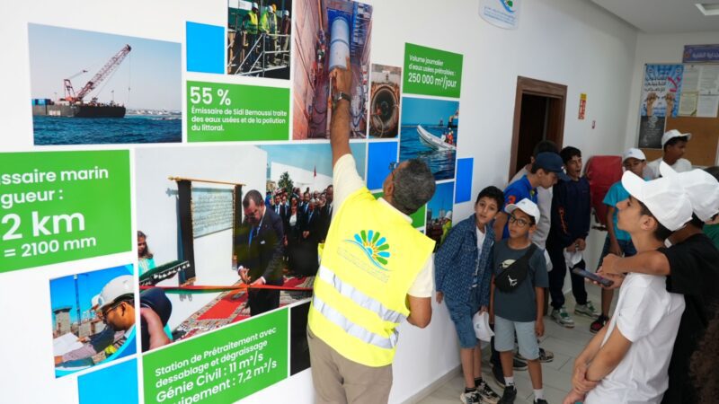 À l’occasion de la Journée de l’Enfant Africain : la SRM Casablanca-Settat ouvre les portes de ses installations aux élèves pour promouvoir la culture de l’eau 10 WhatsApp Image 2026 06 18 at 12.30.26 6 scaled